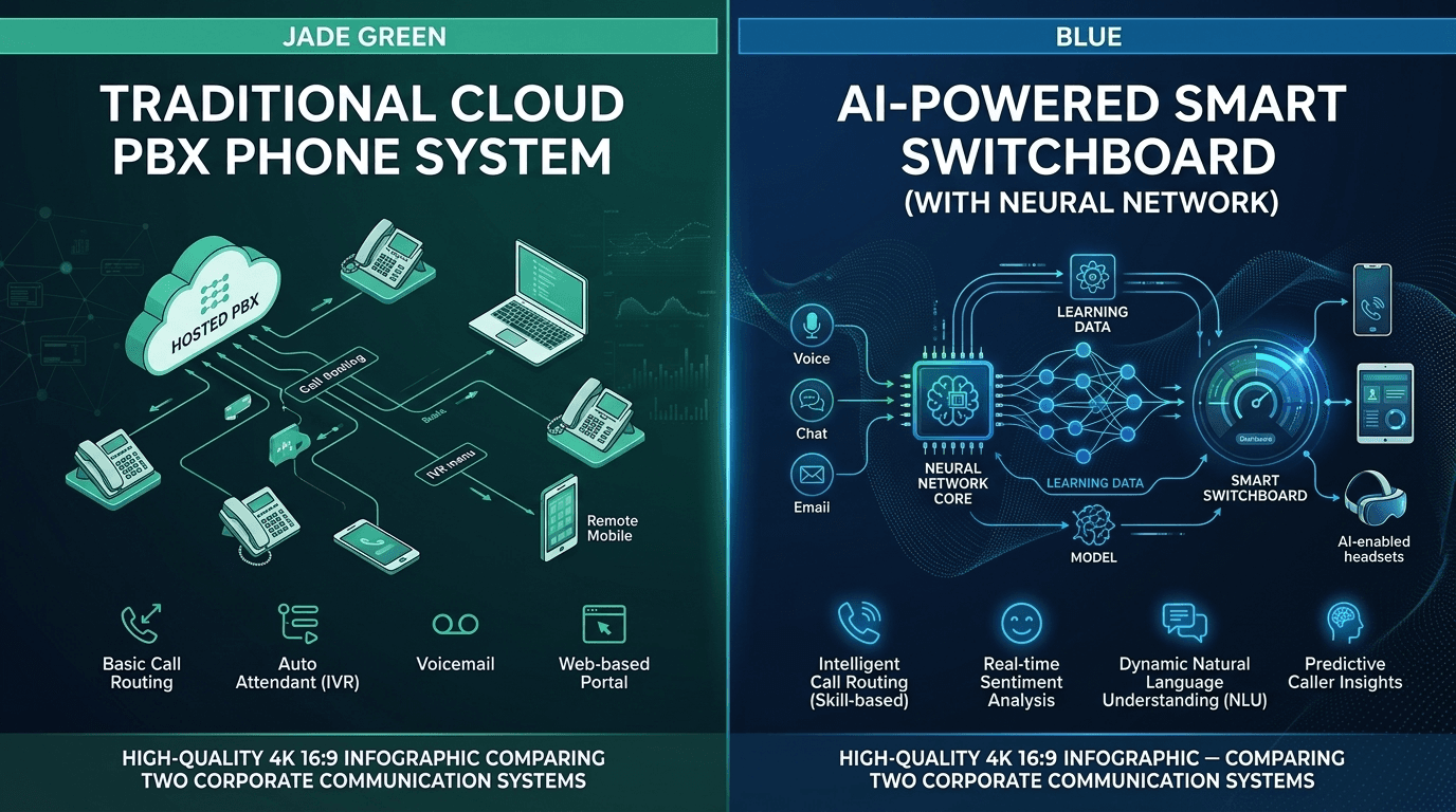 Centralita IA vs centralita cloud: ¿cuál necesitas?